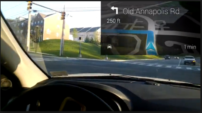 Google Glass - GPS Directions